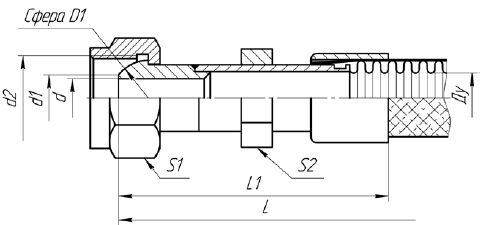 Г77. МРВД с арматурой «Резьбовое соединение под приварку с плоским уплотнением»
